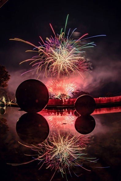 津久井湖のほとりから眺める花火に子供たちも感動！