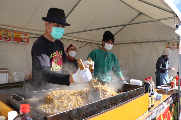 東北のご当地焼きそばが味わえる露店も登場！