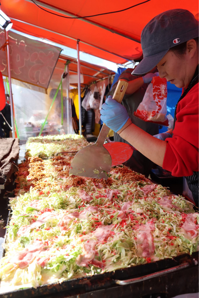 おいしいグルメを家族で堪能！
