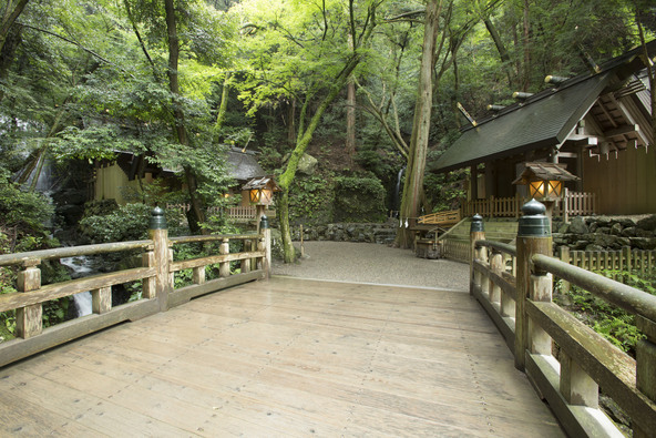 「多度大社」の境内の様子