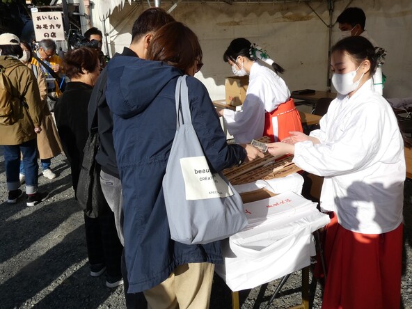 見事に射抜かれた「当たり的」