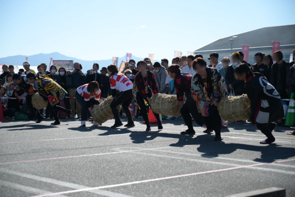 誰が一位になるのか、子供たちもワクワク！