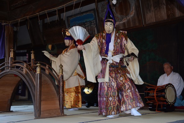 正式名称は「土師（はじ）一流催馬楽神楽」といいます