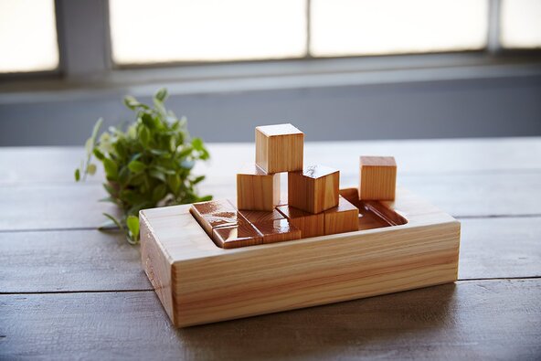 ひのきの香りが部屋中に広がり、まるで森の中にいるようです。