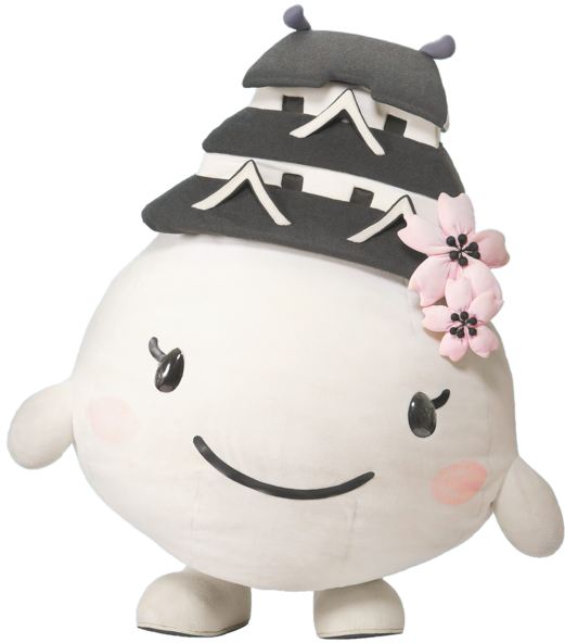 姫路市キャラクター　しろまるひめ