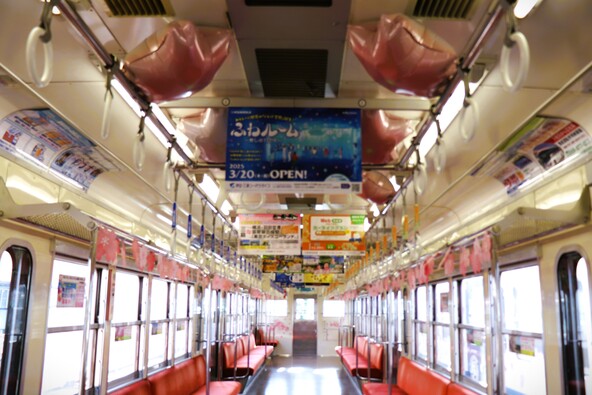 昨年度の装飾電車