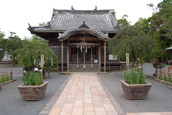 大村神社(現在は工事中)