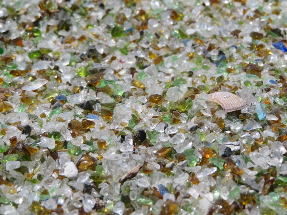 廃ガラス再生砂