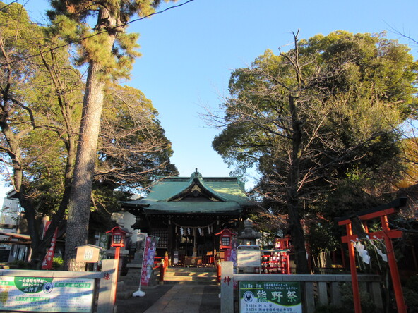 都内とは思えない落ち着いた雰囲気が広がります