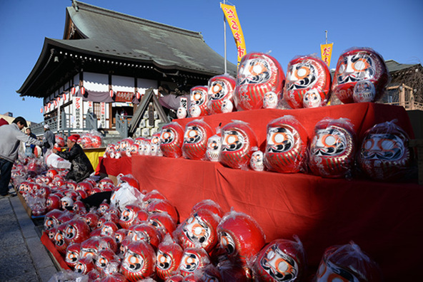 長溪山永源寺　だるま市過去開催の様子