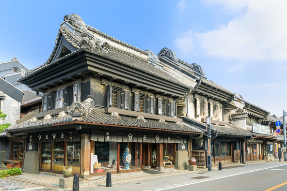 「蔵造りの町並み」は関東有数の観光スポット