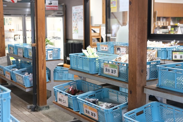 旬の市特産品売り場