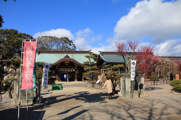 梅の咲く季節に訪れてほしいスポットです