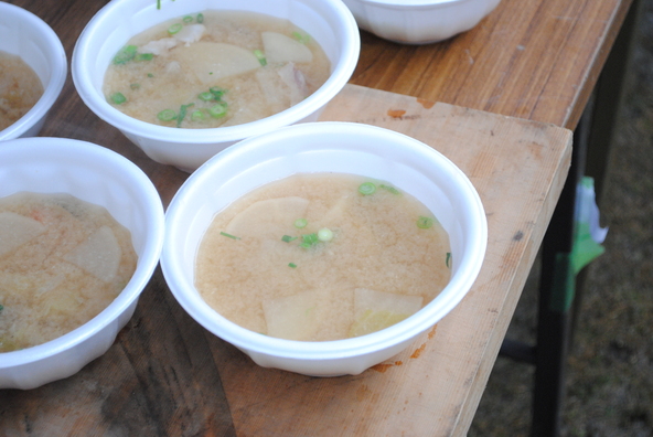 「えびす汁」で冷えた体を温めましょう