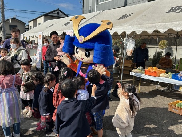 しんまちマスコットキャラクター「しんまちゃん」も登場！