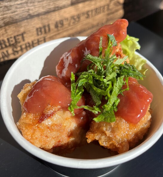 Connected Kitchenの唐揚げ梅肉ソース