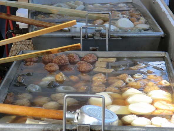 毎年10月上旬の土・日曜に開催される「小田原おでん祭り」は大人気