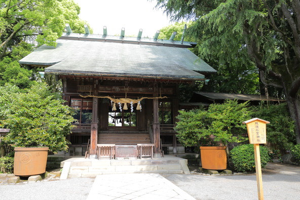 「小田原城址公園」の一角にあるので観梅の際に立ち寄ってみては（画像提供：報徳二宮神社）