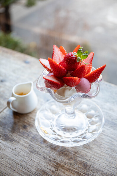 プレミアムイチゴパフェ