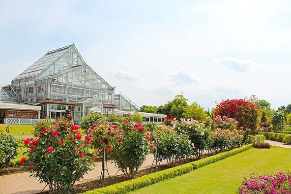 清水公園内にある花ファンタジア