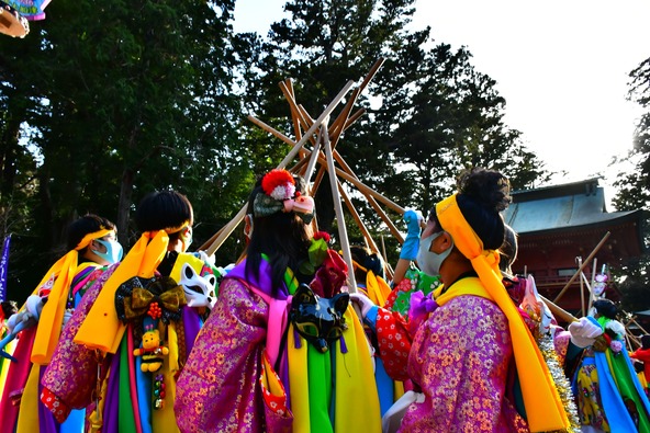 「祭頭祭」は、国の選択無形民俗文化財に選ばれています