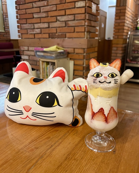 とこにゃんパフェ