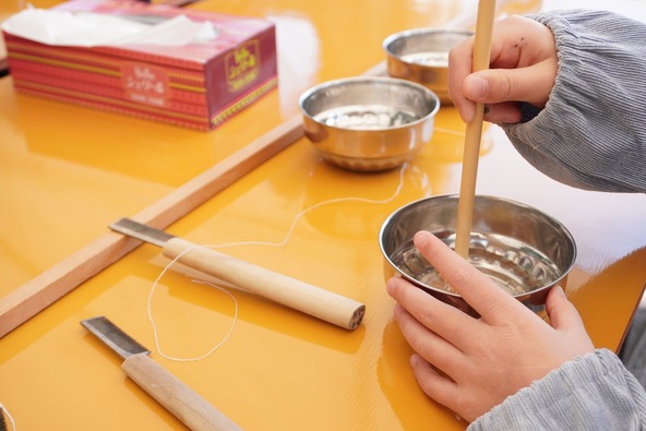 世界に一本の筆を作ってみましょう！