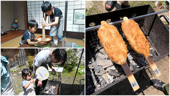 五平餅作りの全工程を体験可能！（画像提供：阿智村全村博物館協会）