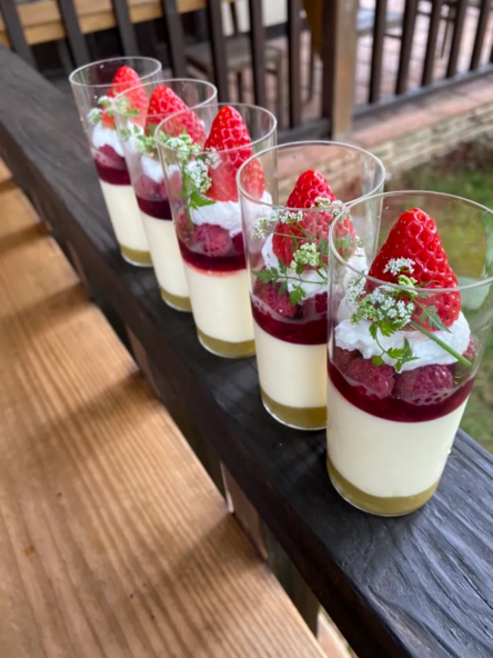 シーズンごとに変わるスイーツも楽しみのひとつ