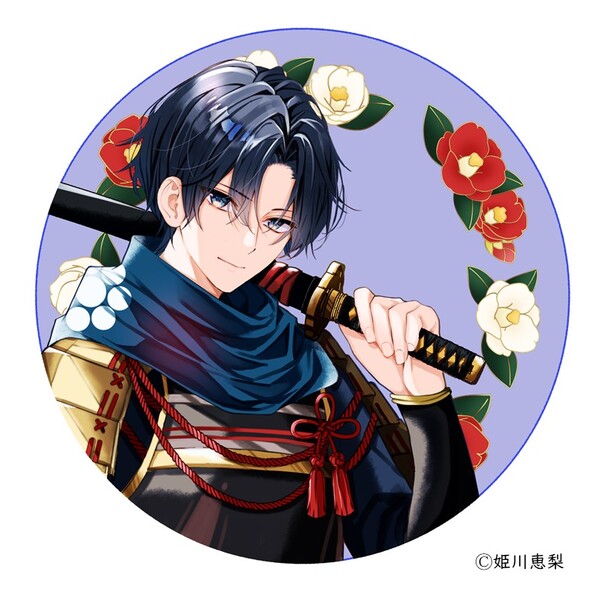 姫川恵梨さんによって製作された富樫家通（とがしいえみち）のイラスト（画像：（C）姫川恵梨）