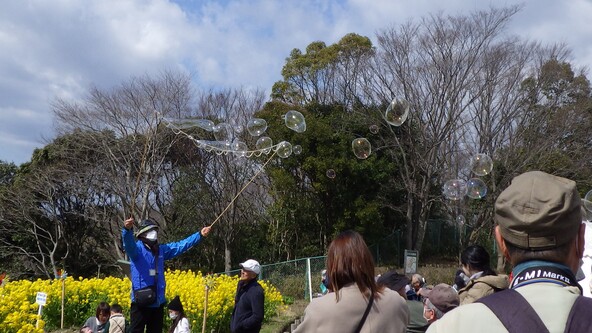 親子で楽しめる人気の「あそびコーナー」
