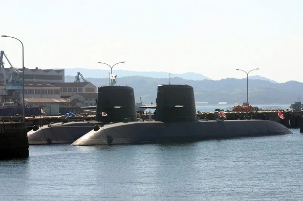 国内でも珍しい「潜水艦」を間近に見られる公園です