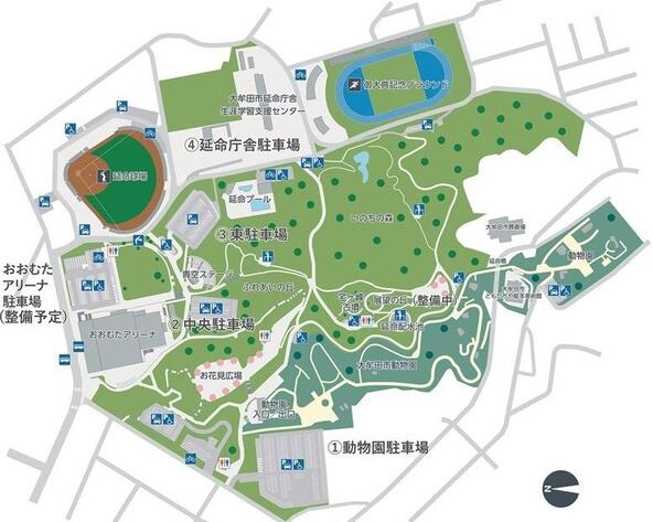 ▲公園マップ