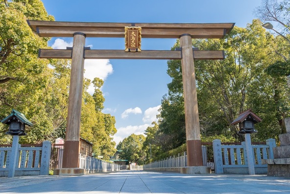 「大鳥大社」の大鳥居