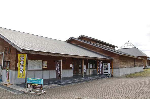 そばの資料館の外観／（C）福島県観光物産交流協会