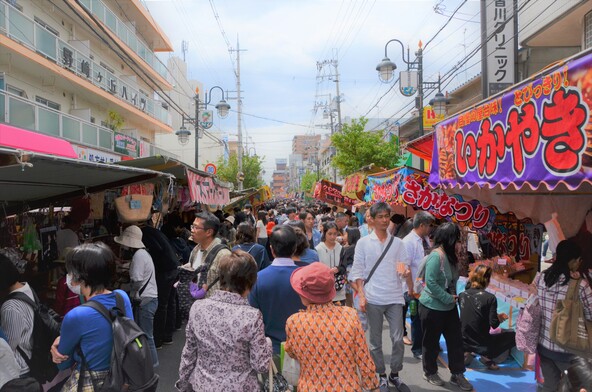 期間中は、大勢の人で賑わう大東の名物イベント♪