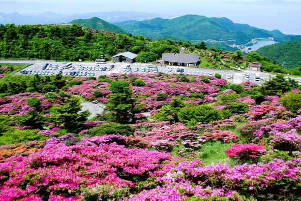 仁田峠ならではの迫力ある風景