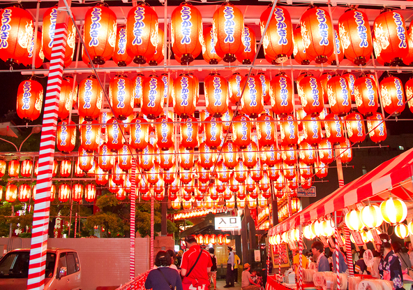 「とうかさん大祭」は、広島三大祭りのひとつに数えられています