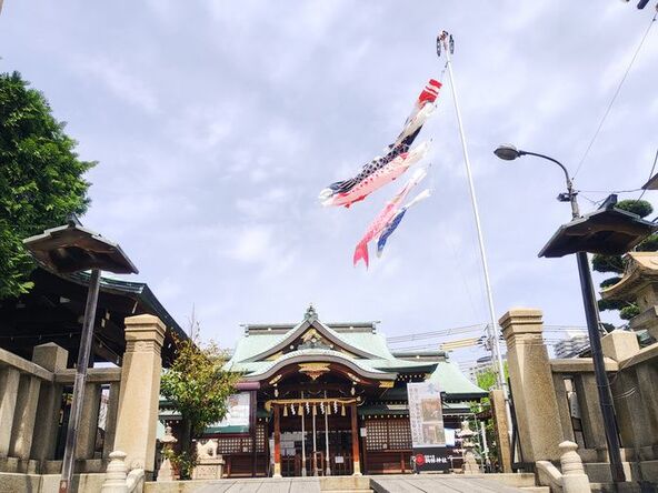 神戸市長田区の駒林神社。厄除の宮として地域に親しまれています