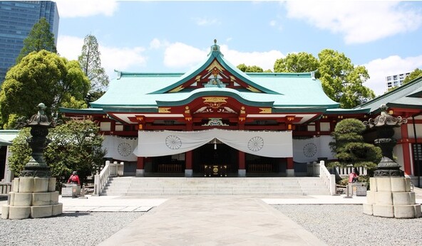 日枝神社社殿