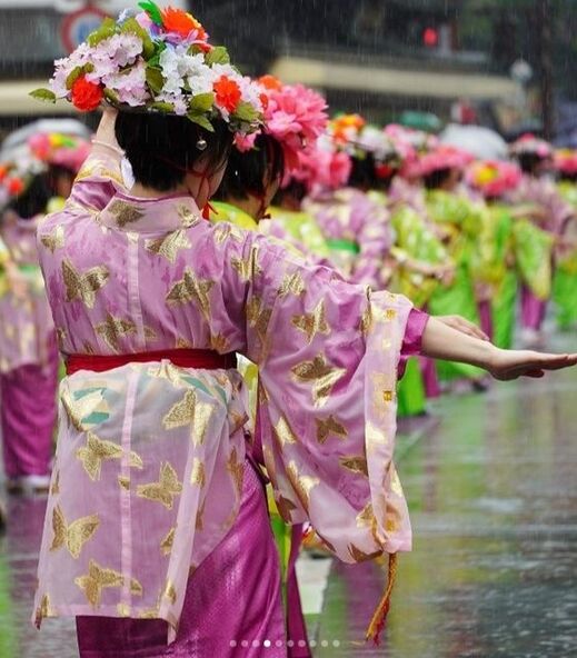 （C）高野山 総本山金剛峯寺　令和5年宗祖降誕会 青葉まつり花御堂渡御の様子