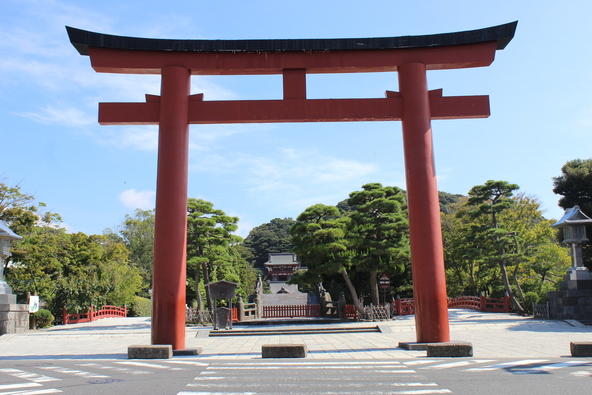 鎌倉を代表する神社「鶴岡八幡宮」（画像提供：鶴岡八幡宮）