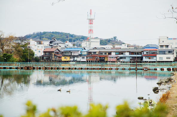 ゆっくり景色を堪能しながら歩きたい橋です（画像提供：倉敷市観光情報発信協議会 ）