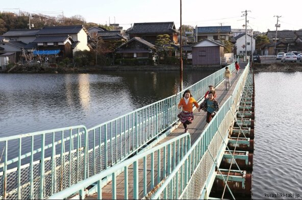 子供は思わず走り出したくなってしまうかも！（画像提供：倉敷市観光情報発信協議会 ）