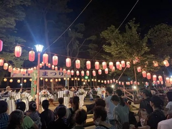 古川親水公園、古川けやき公園、二之江神社で行われるお祭りです