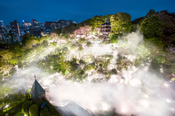 「東京雲海－八雲－」ライトアップ時のイメージ