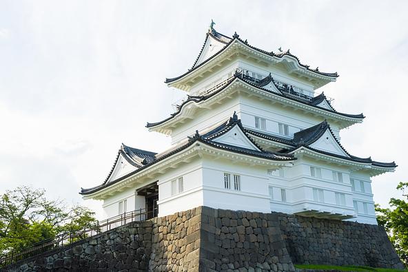 「小田原城」の天守閣には小田原の歴史や武家文化にかかわる資料などが展示されています