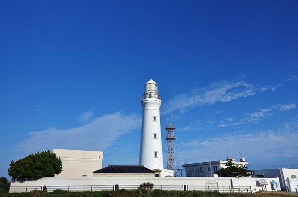 太平洋を望む犬吠埼に立つ「犬吠埼灯台」（画像提供：hide / PIXTA）