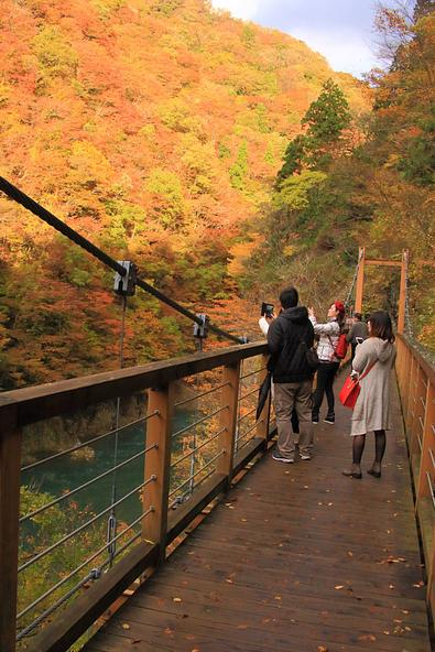 抱返り渓谷「誓願橋」