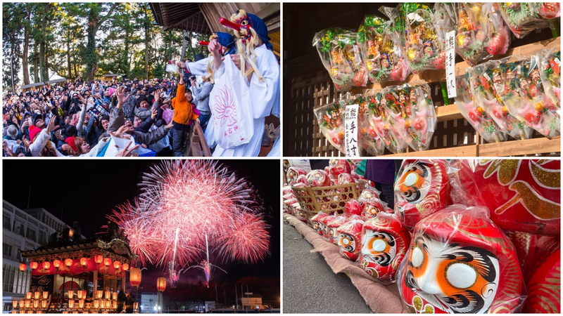 【関東】2025年12月注目イベント！伝統行事や歳の市・だるま市などおすすめを厳選